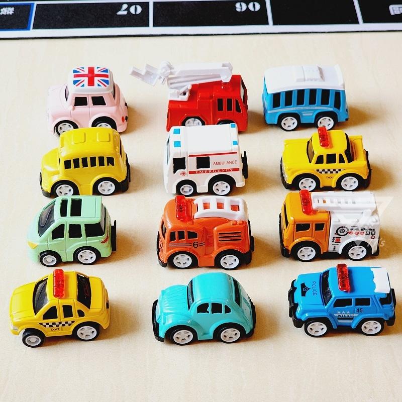 【台灣現貨】【12款Q版口袋可愛合金車】玩具合金車 口袋玩具小汽車 掌心玩具 迴力車 小車車 玩具車 MINI車車-細節圖7