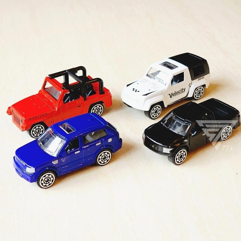 【台灣現貨】【仿真吉普車 箱型合金車/4款可選】越野車 吉普車 貨車 卡車 1/48 模型玩具車 玩具車 小汽車 模型車-細節圖2