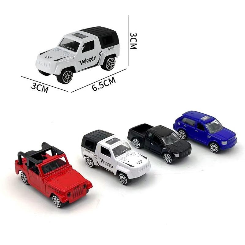 【台灣現貨】【仿真吉普車 箱型合金車/4款可選】越野車 吉普車 貨車 卡車 1/48 模型玩具車 玩具車 小汽車 模型車-細節圖9