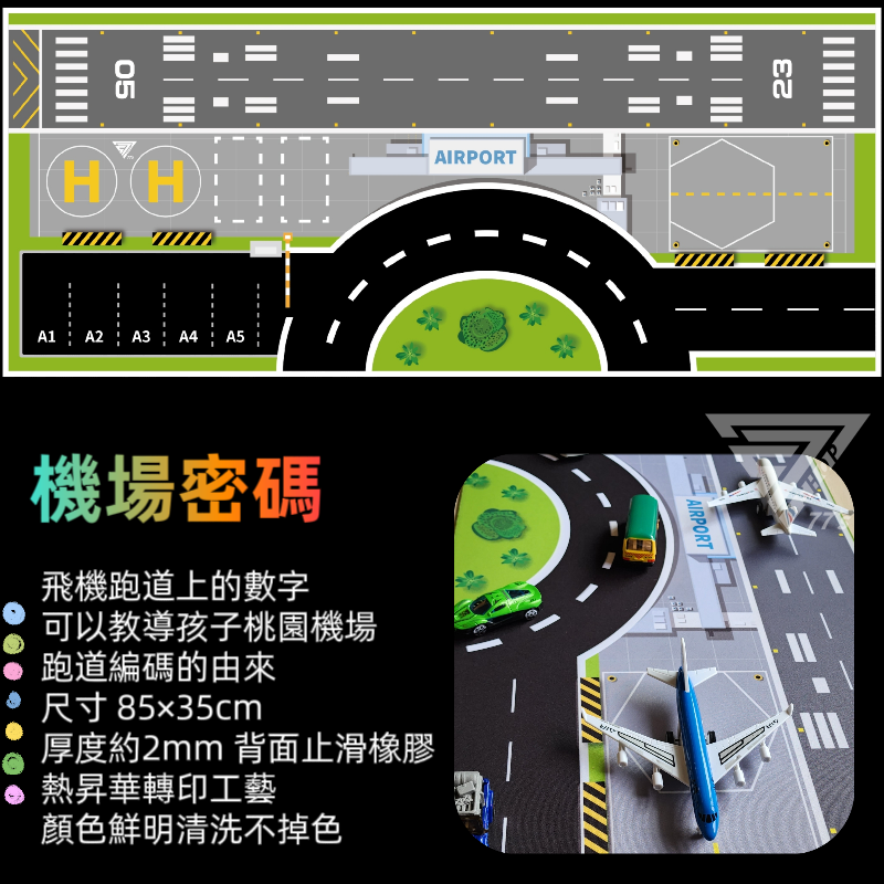 現貨【2023台灣道路場景 車車墊 1:64 台灣製】模型車地墊 滑鼠墊 玩具車墊 適用( TOMICA 樂高 風火輪車-細節圖9