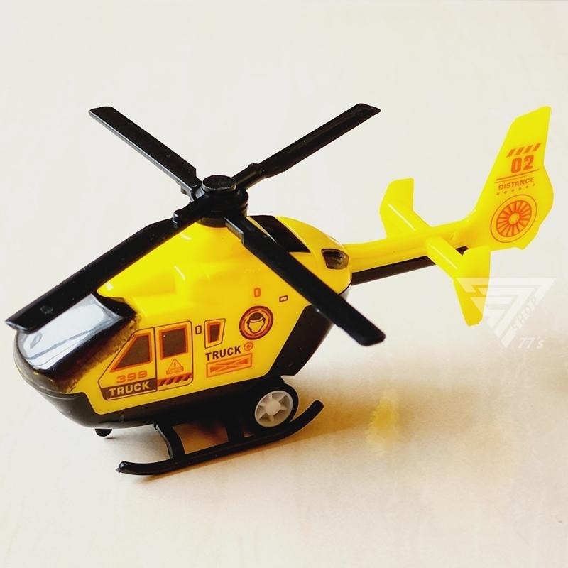 【台灣現貨】【塑膠大號迴力直升機玩具】玩具直升機 兒童直升機 回力直升機 警察救援直升機 飛機直升機 軍事直升機-細節圖5