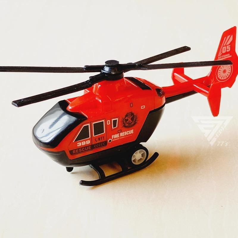 【台灣現貨】【塑膠大號迴力直升機玩具】玩具直升機 兒童直升機 回力直升機 警察救援直升機 飛機直升機 軍事直升機-細節圖8