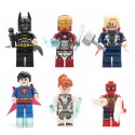 【台灣現貨】【小顆粒積木人偶/送武器頭盔/隨機出貨】積木公仔 積木人偶 街景積木 人偶 積木公仔 相容樂高人偶 警察積木-規格圖9