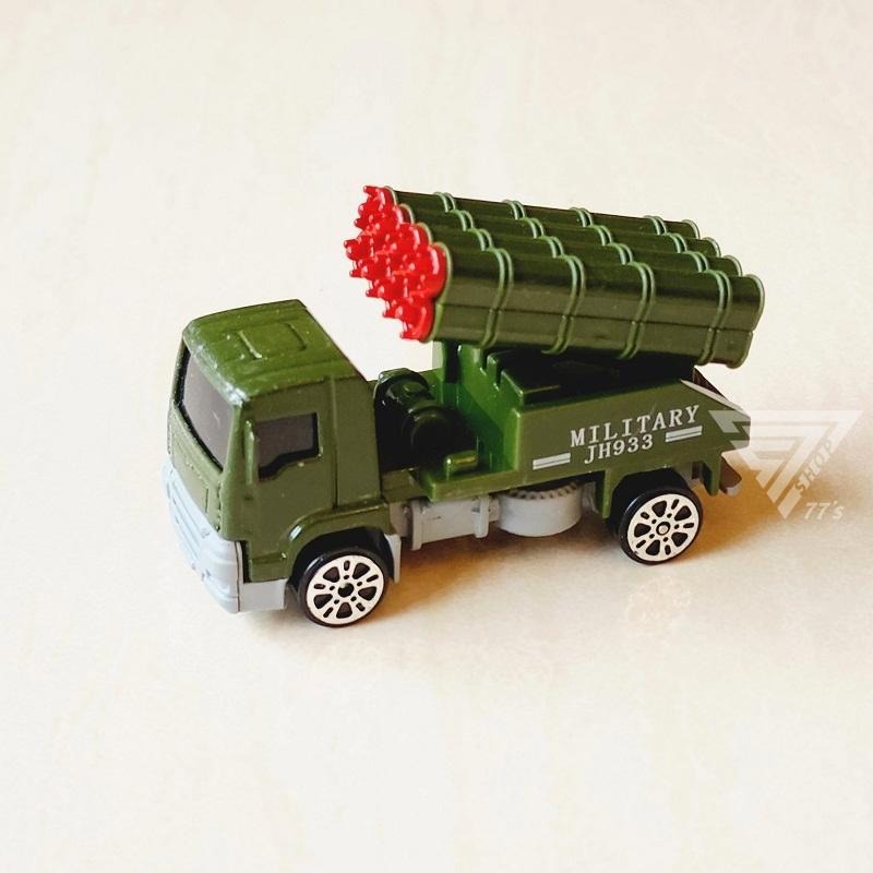 【台灣現貨】【輕型軍事車合金車/5款可選】導彈車 砲彈車 坦克車 模型戰車 迷彩 運輸車 戰鬥車 小汽車 玩具戰車 模型-細節圖7