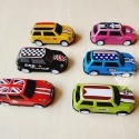 【台灣現貨】【仿真MINI COOPER休閒車/6款可選】1:43 模型玩具車 回力車  小汽車 玩具車 迴力車 小車車-規格圖8