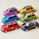 【台灣現貨】【仿真MINI COOPER休閒車/6款可選】1:43 模型玩具車 回力車  小汽車 玩具車 迴力車 小車車-規格圖8