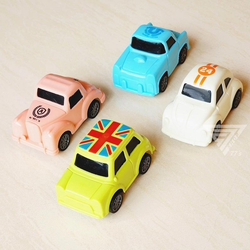 【台灣現貨】【Q版復古老爺車 迴力車】迷你小汽車 玩具車 MINI小車車 小汽車 Q版小車 回力車玩具 甲蟲迴力車-細節圖4