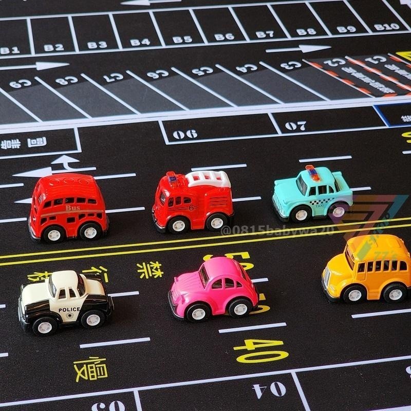 【台灣現貨】【Q版口袋迷你合金車】兒童合金車 口袋玩具小汽車 掌心玩具 迴力車 1:87 馬卡龍色 生日禮物 兒童禮物-細節圖6