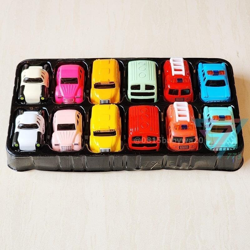 【台灣現貨】【Q版口袋迷你合金車】兒童合金車 口袋玩具小汽車 掌心玩具 迴力車 1:87 馬卡龍色 生日禮物 兒童禮物-細節圖7