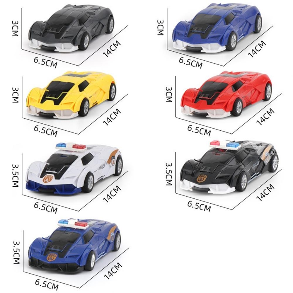 【台灣出貨】【碰撞變形機器人玩具車】變形車玩具 變形金剛車 碰撞變形跑車 變形警車機器人 汽車機器人 機器人玩具 警車-細節圖9