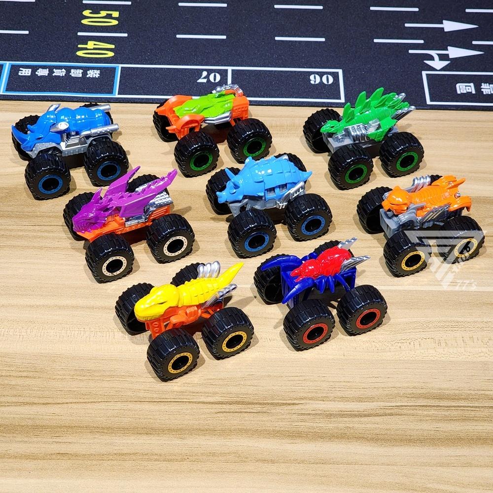 【台灣出貨】【合金戰鬥獸大腳車 耐摔越野車10款式】恐龍大腳車 合金大腳車 動物越野車 昆蟲玩具車 玩具大腳車 怪獸車-細節圖2