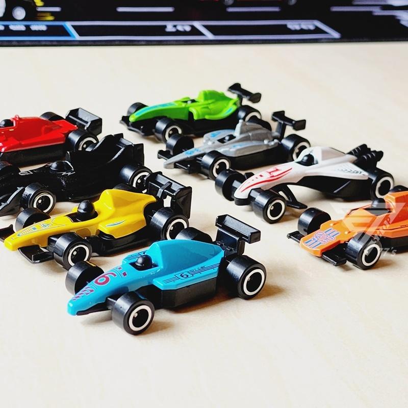 【台灣出貨】【F1方程式賽車/8色】汽車玩具 1/64 F1賽車 合金小汽車 模型玩具車 兒童玩具車 跑車 F1跑車-細節圖2