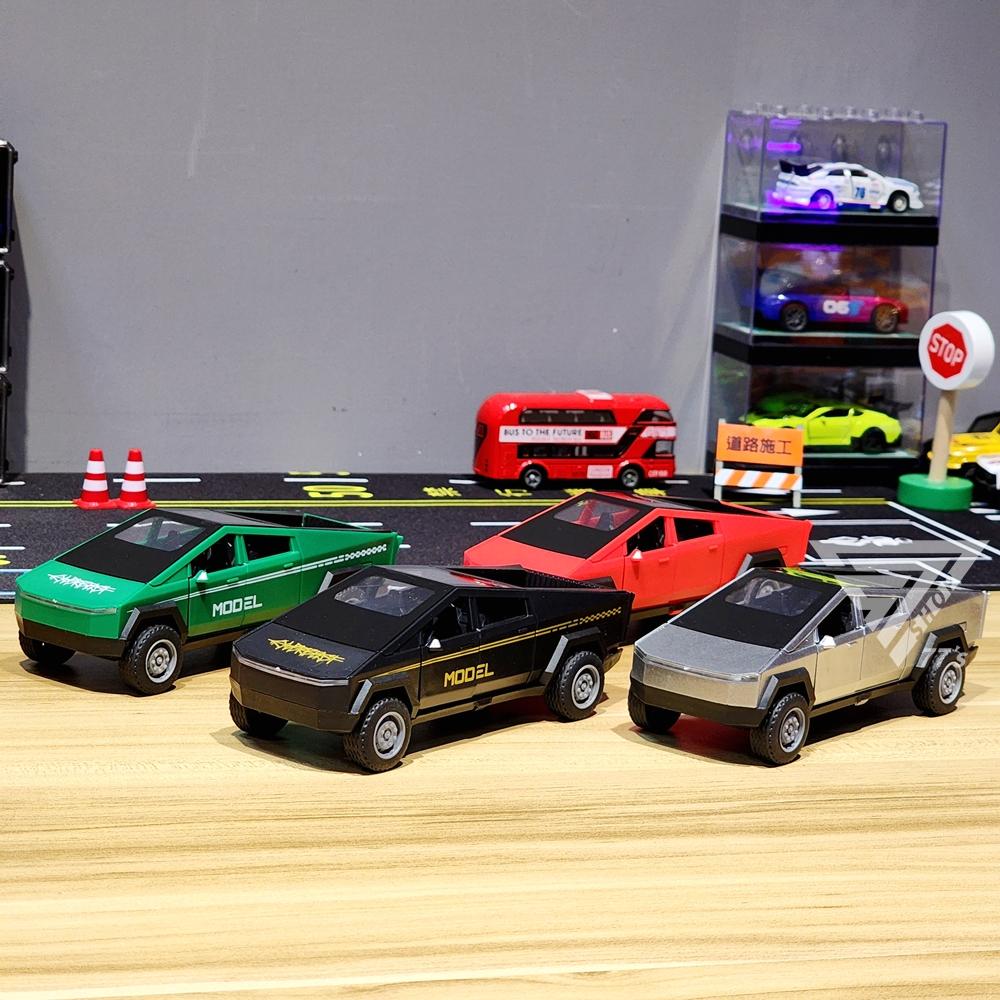 【特價出清】【3開門 特斯拉造型 皮卡 慣性車】可開門玩具車 玩具跑車 慣性車 模型玩具車 小汽車 汽車玩具-細節圖5