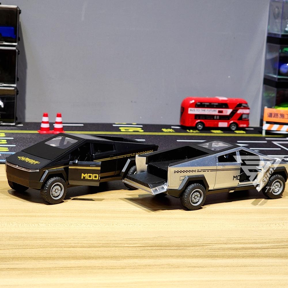 【特價出清】【3開門 特斯拉造型 皮卡 慣性車】可開門玩具車 玩具跑車 慣性車 模型玩具車 小汽車 汽車玩具-細節圖6