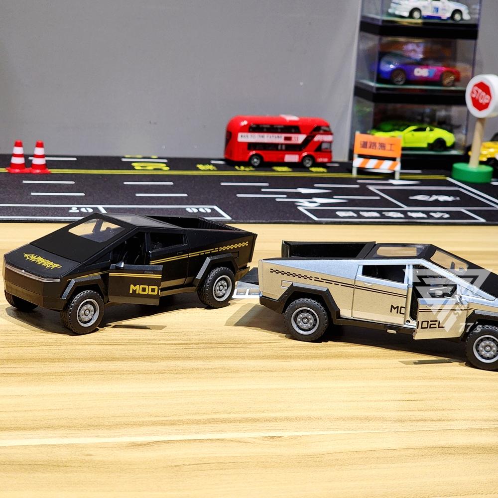 【特價出清】【3開門 特斯拉造型 皮卡 慣性車】可開門玩具車 玩具跑車 慣性車 模型玩具車 小汽車 汽車玩具-細節圖9