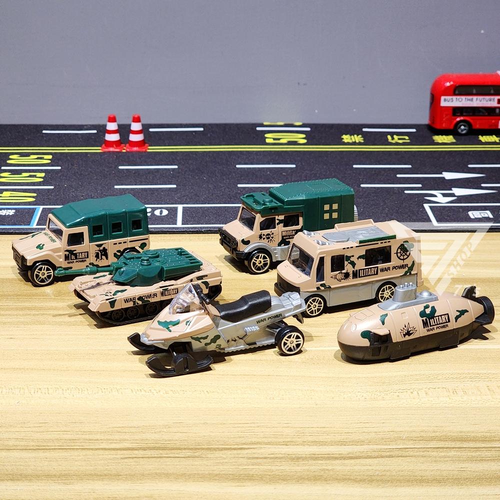 【台灣出貨】【迷彩軍事戰略車 警車 合金車】軍事戰車 迷彩戰車玩具車 模型戰車 裝甲車 砲車 軍艦 軍事玩具 戰備車-細節圖2