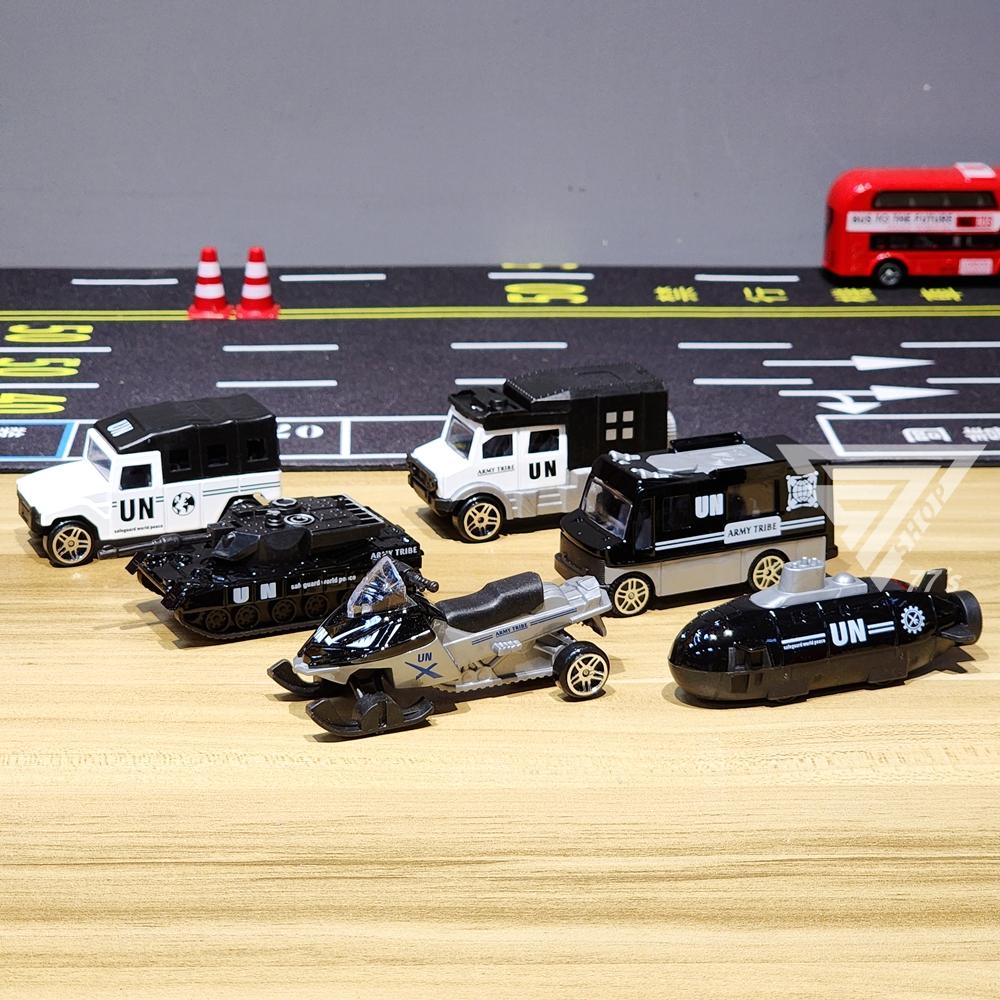 【台灣出貨】【迷彩軍事戰略車 警車 合金車】軍事戰車 迷彩戰車玩具車 模型戰車 裝甲車 砲車 軍艦 軍事玩具 戰備車-細節圖3