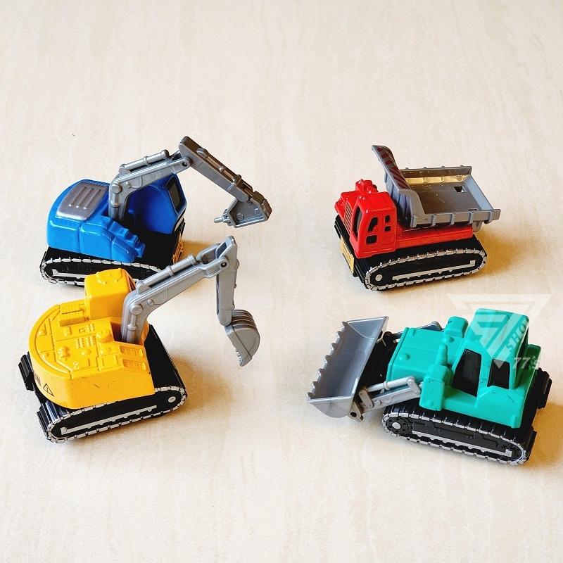【台灣出貨】【繽紛工程車合金車/4款可選】工程車玩具 小汽車 挖土機 怪手 鑽地車 砂石車 鏟土機 水泥車 堆高機-細節圖2