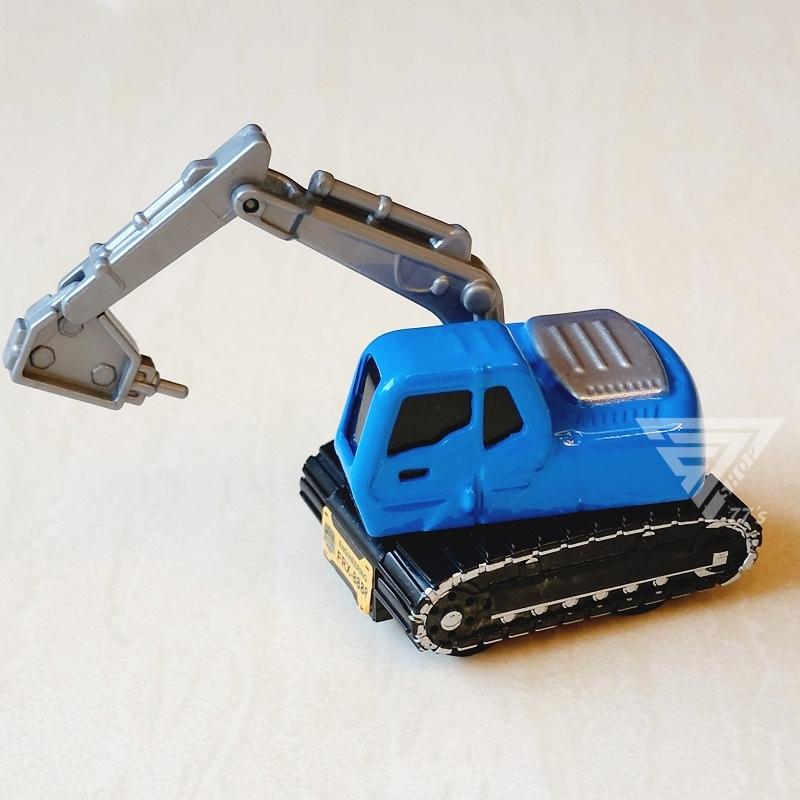 【台灣出貨】【繽紛工程車合金車/4款可選】工程車玩具 小汽車 挖土機 怪手 鑽地車 砂石車 鏟土機 水泥車 堆高機-細節圖6