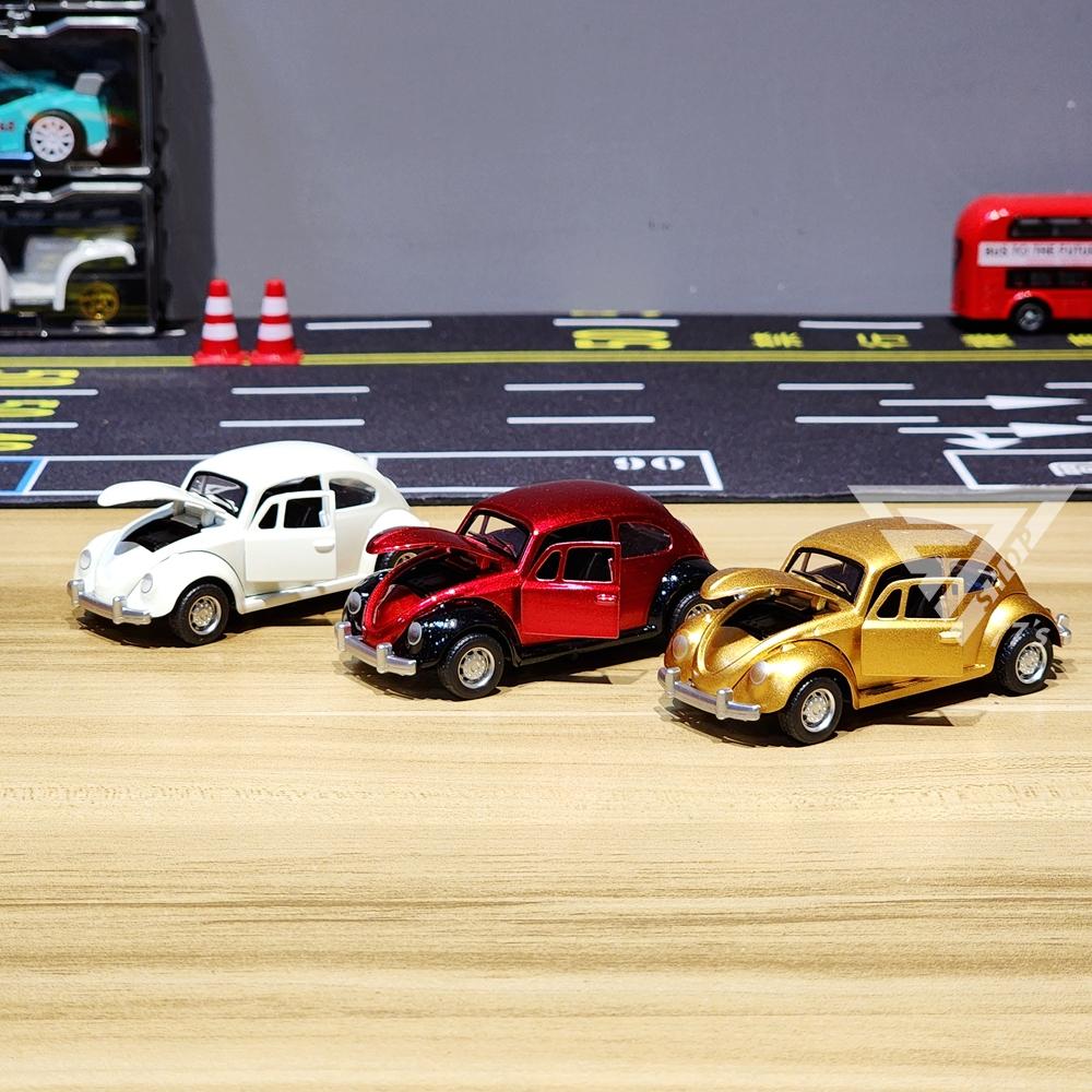 【台灣出貨】【18色 3開門 合金金龜車】迴力金龜車 模型金龜車  可開門金龜車 迴力玩具車  汽車玩具 合金玩具車-細節圖3