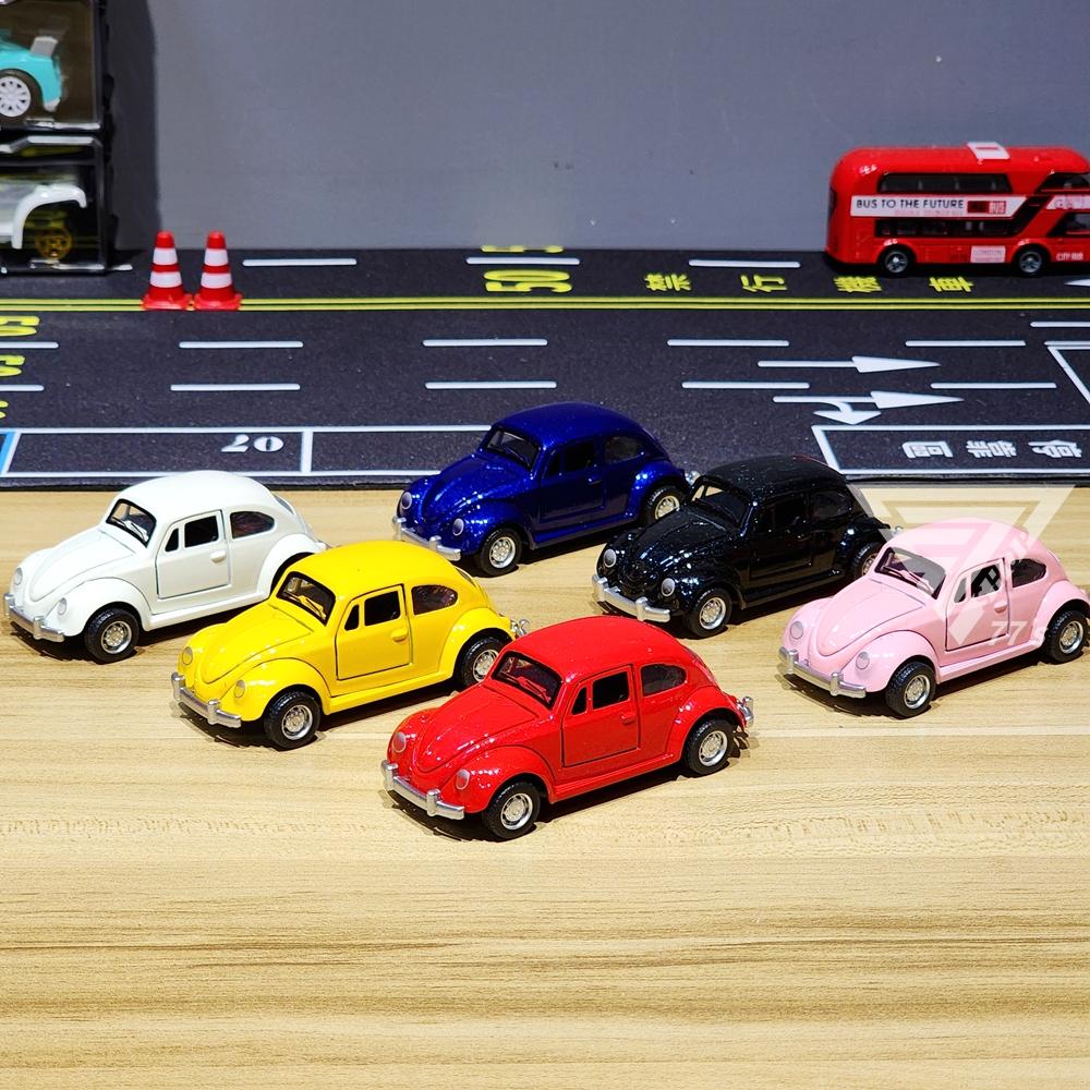 【台灣出貨】【18色 3開門 合金金龜車】迴力金龜車 模型金龜車  可開門金龜車 迴力玩具車  汽車玩具 合金玩具車-細節圖7