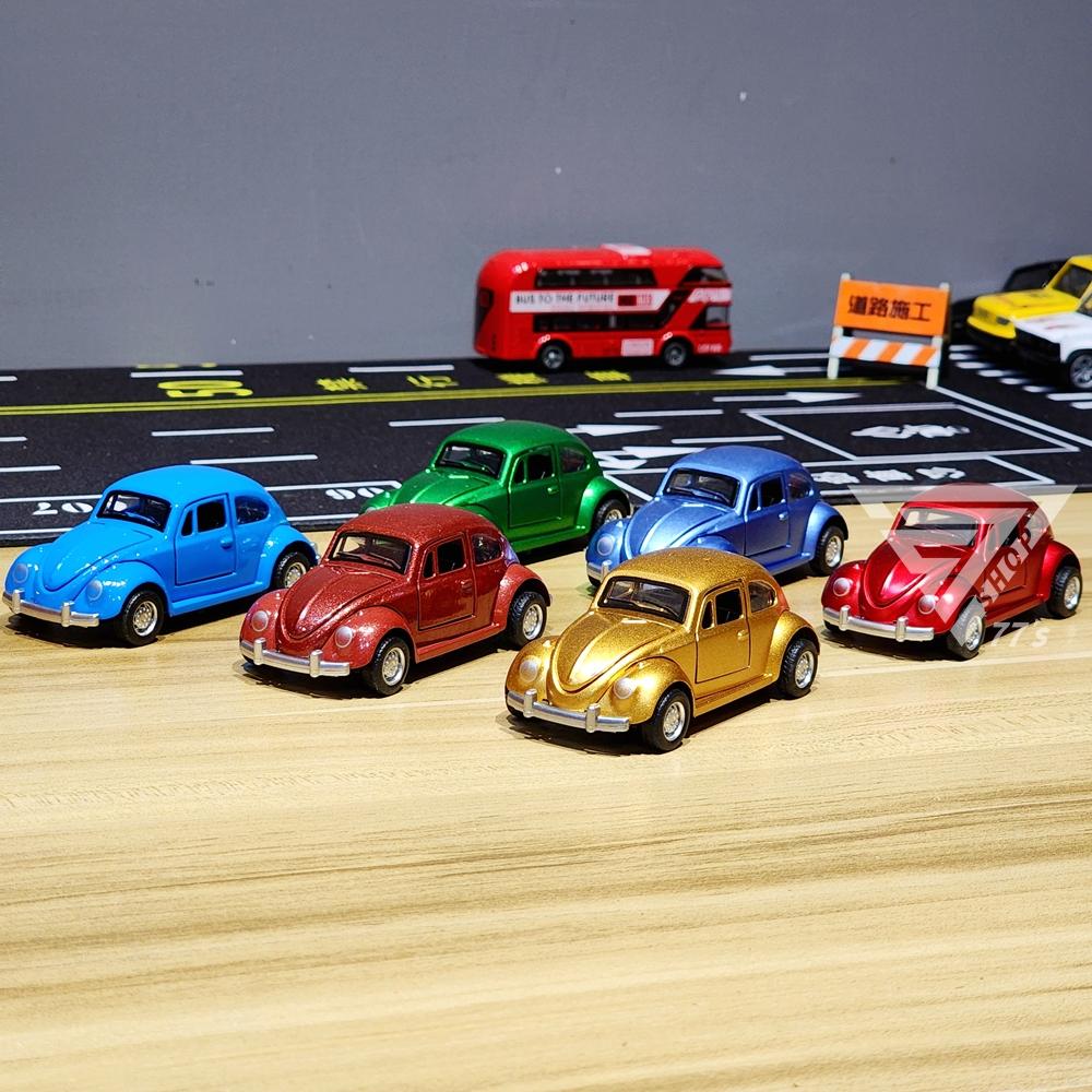 【台灣出貨】【18色 3開門 合金金龜車】迴力金龜車 模型金龜車  可開門金龜車 迴力玩具車  汽車玩具 合金玩具車-細節圖8