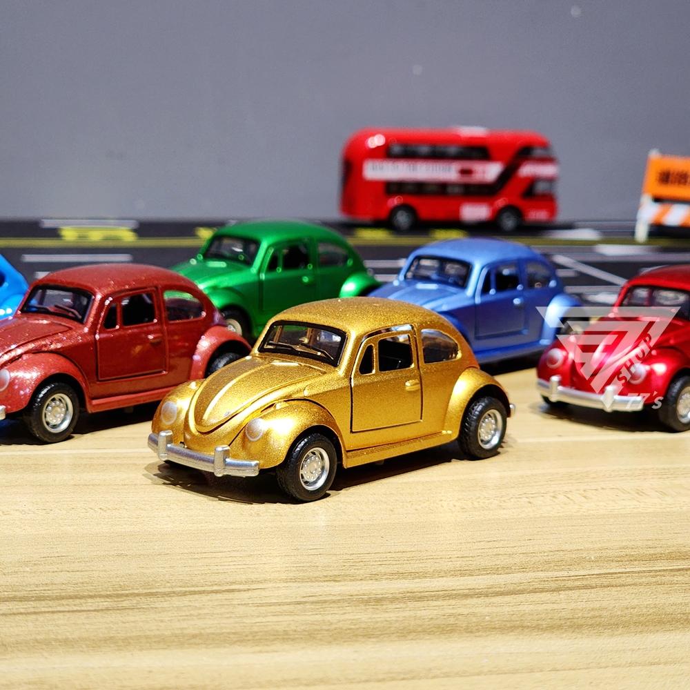 【台灣出貨】【18色 3開門 合金金龜車】迴力金龜車 模型金龜車  可開門金龜車 迴力玩具車  汽車玩具 合金玩具車-細節圖9