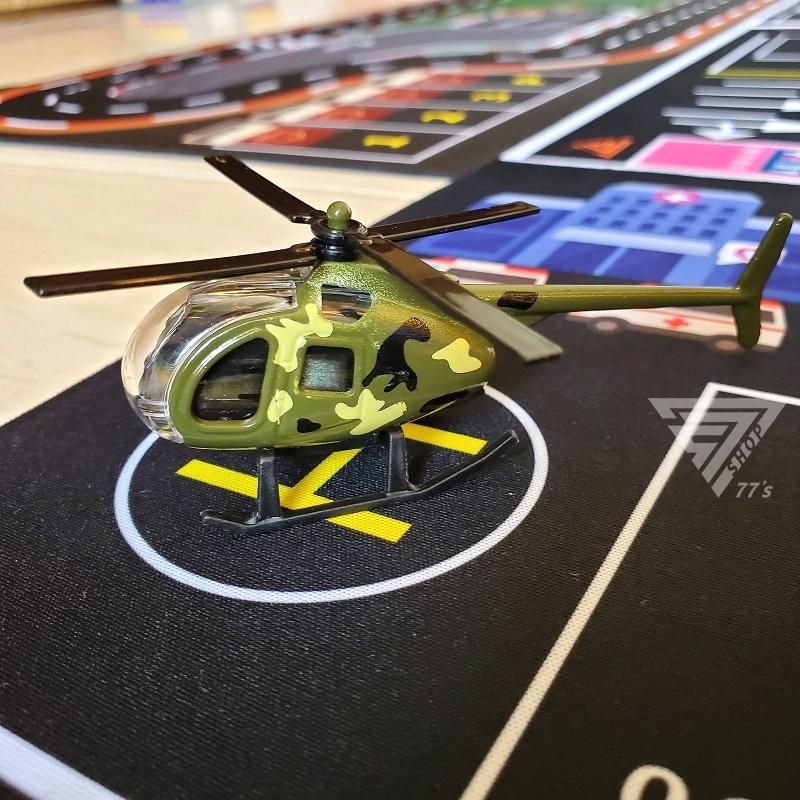 【台灣出貨】【仿真合金直升機模型/9色可選】1:64 玩具直升機 警察 救援直升機 119 玩具飛機 模型直升機-細節圖8