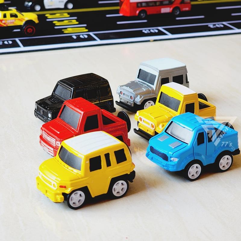 【台灣出貨】【6款Q版口袋吉普合金車】玩具合金車 口袋玩具小汽車 掌心玩具 迴力車 小車車 玩具車 MINI車 皮卡Q版-細節圖4