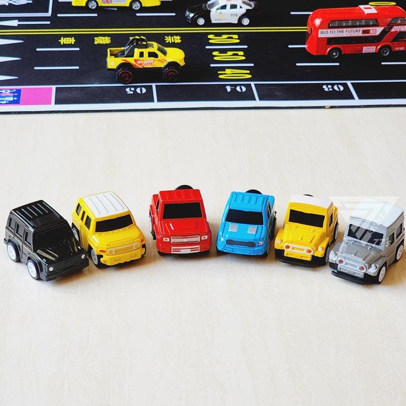 【台灣出貨】【6款Q版口袋吉普合金車】玩具合金車 口袋玩具小汽車 掌心玩具 迴力車 小車車 玩具車 MINI車 皮卡Q版-細節圖5
