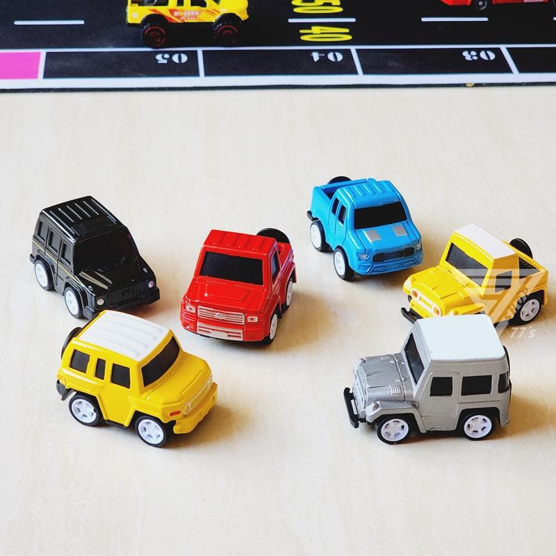 【台灣出貨】【6款Q版口袋吉普合金車】玩具合金車 口袋玩具小汽車 掌心玩具 迴力車 小車車 玩具車 MINI車 皮卡Q版-細節圖6