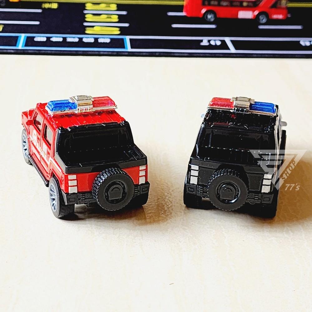【台灣出貨】【警消皮卡合金車】合金小汽車 玩具車 警車 消防車 吉普車 越野車 汽車玩具 模型警車 消防玩具車-細節圖6