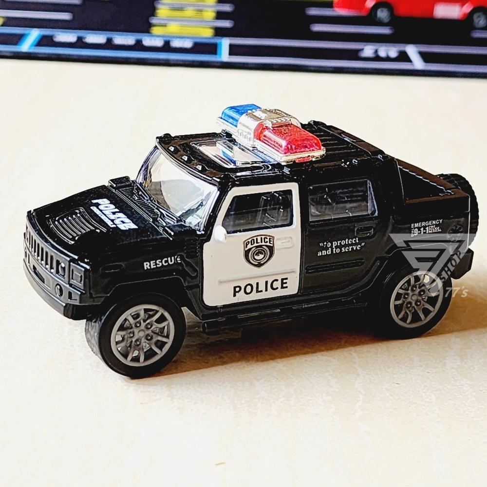 【台灣出貨】【警消皮卡合金車】合金小汽車 玩具車 警車 消防車 吉普車 越野車 汽車玩具 模型警車 消防玩具車-細節圖7