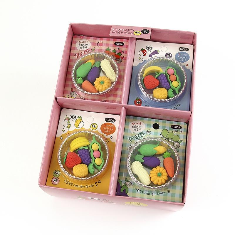【台灣出貨】【糖果盒創意造型橡皮擦/隨機出貨】小橡皮擦 可愛橡皮擦 仿真橡皮擦 玩具橡皮擦 水果橡皮擦 甜點橡皮擦-細節圖2