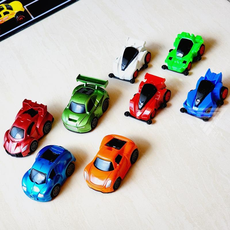 【台灣出貨】【噴漆多色玩具迴力車】小汽車 玩具車 兒童玩具車 跑車 賽車 分享禮 玩具小車車 汽車玩具 回力小車-細節圖2