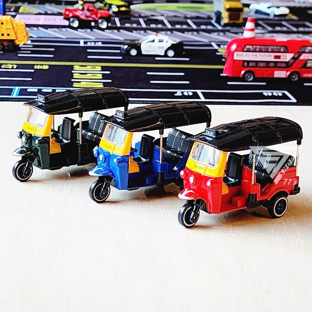 【台灣出貨】【 Q版復古合金小車】玩具車 泰國三輪車 小汽車 雙層巴士 復古老爺車 金龜車  mini cooper-細節圖3
