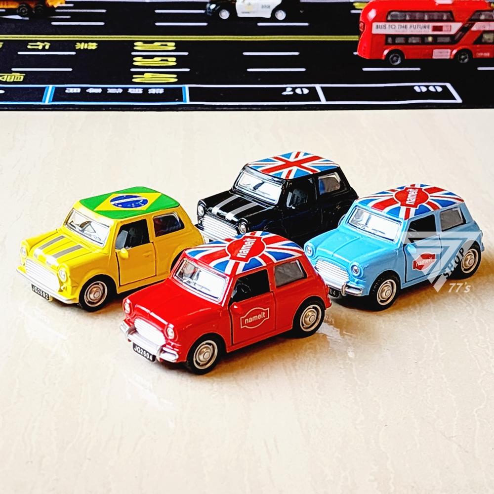 【台灣出貨】【 Q版復古合金小車】玩具車 泰國三輪車 小汽車 雙層巴士 復古老爺車 金龜車  mini cooper-細節圖4