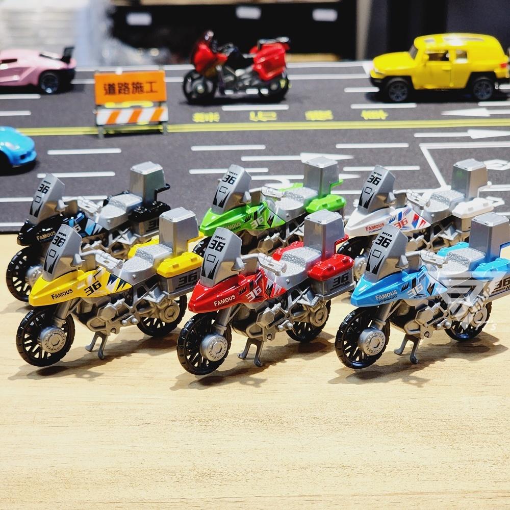 【台灣出貨】【仿真摩托模型車 1/64】玩具摩托車 重機摩托車 合金摩托車 模型機車 小汽車玩具 越野摩托車 哈雷模型-細節圖2