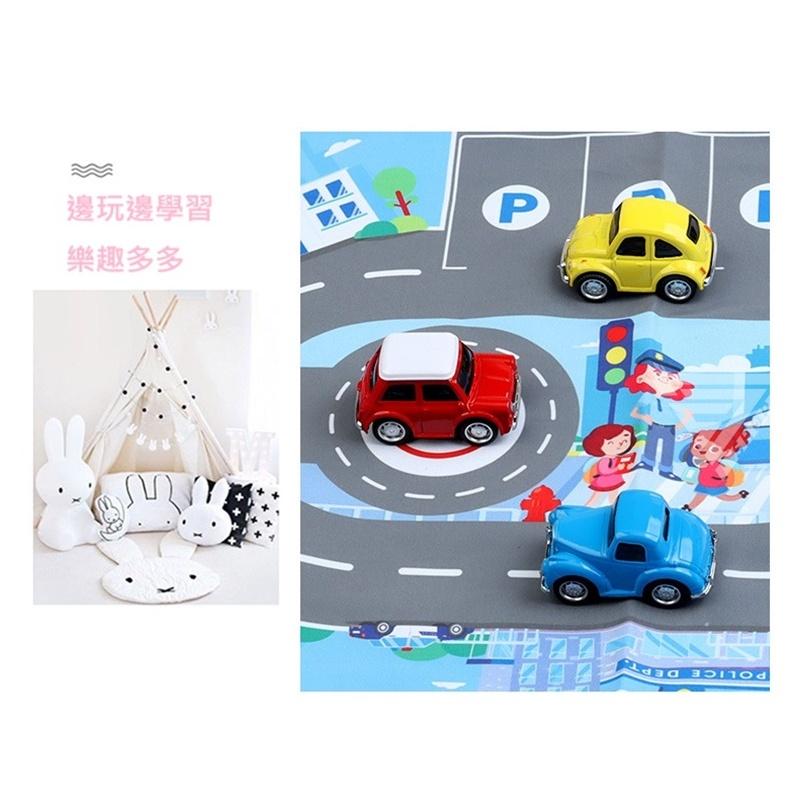 【台灣出貨】【道路場景遊戲墊手提袋/5款式】交通場景 停車場場景 城市樂園遊戲墊 可愛提袋 玩具車收納 交通遊戲墊-細節圖6