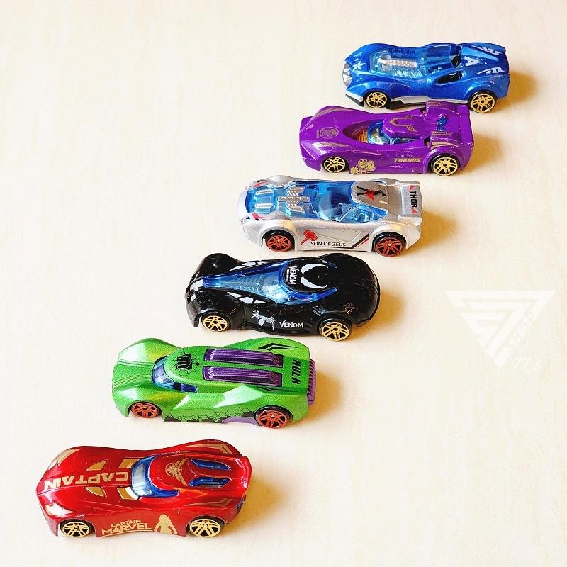 【台灣出貨】【英雄概念車合金車/6款可選】模型玩具車 兒童玩具車 小汽車 模型跑車 玩具跑車 英雄玩具車 1/64 小車-細節圖2