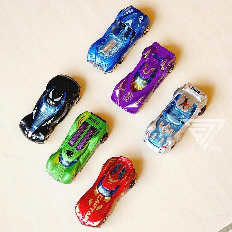 【台灣出貨】【英雄概念車合金車/6款可選】模型玩具車 兒童玩具車 小汽車 模型跑車 玩具跑車 英雄玩具車 1/64 小車-細節圖3