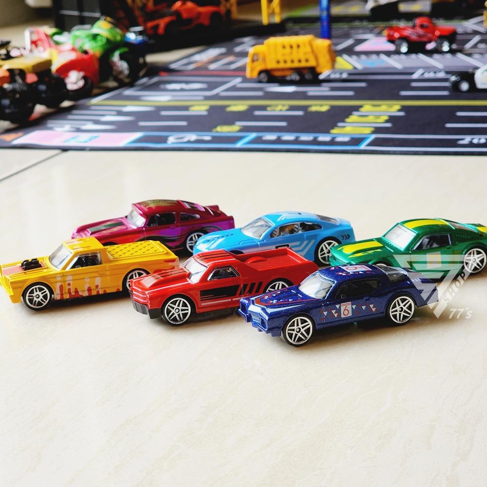 【台灣出貨】【美式肌肉車 玩具車】越野車 吉普車 復古皮卡 小汽車 卡車 模型車 玩具汽車 回力小汽車 迴力車-細節圖4