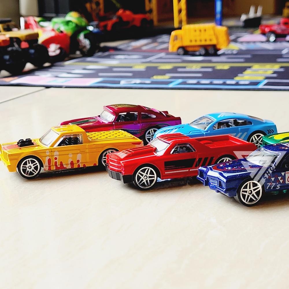 【台灣出貨】【美式肌肉車 玩具車】越野車 吉普車 復古皮卡 小汽車 卡車 模型車 玩具汽車 回力小汽車 迴力車-細節圖6