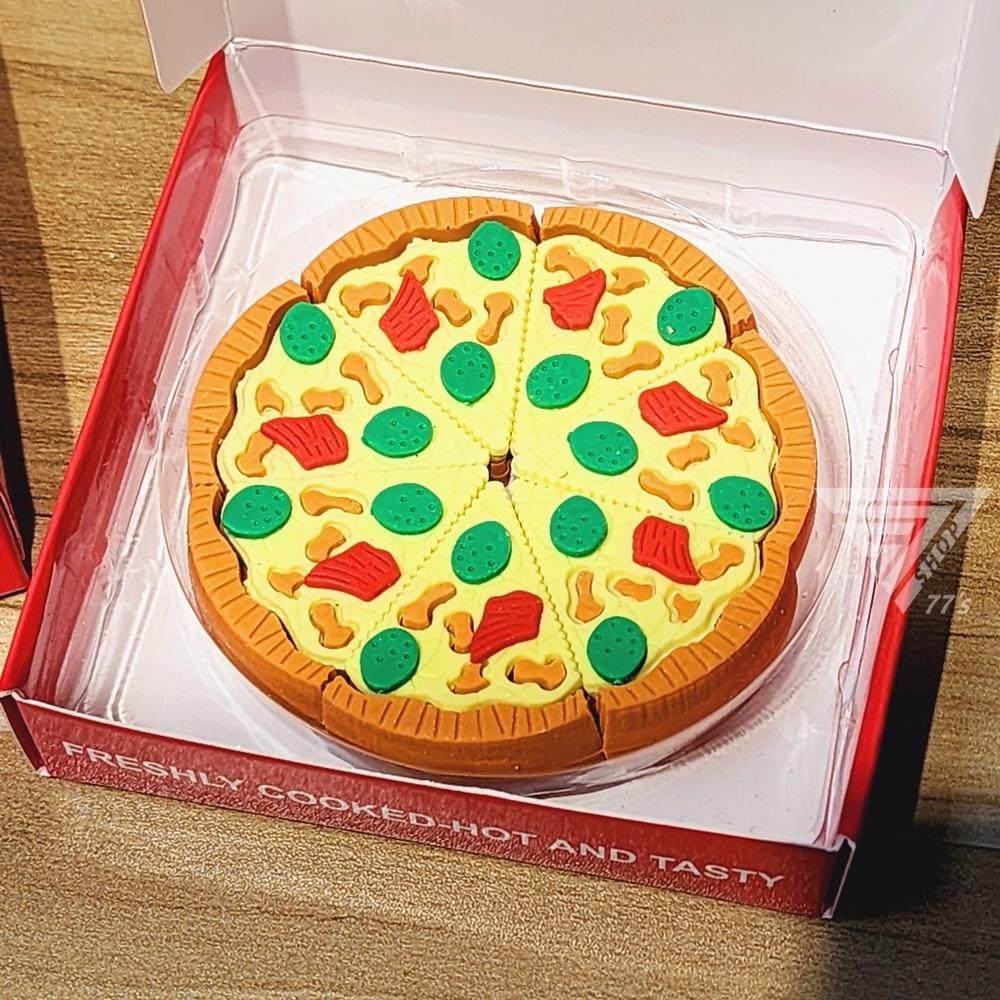 【台灣出貨】【仿真PIZZA造型橡皮擦】玩具橡皮擦 食物橡皮擦 仿真橡皮擦 創意橡皮擦 可愛橡皮擦 甜品橡皮擦 小橡皮擦-細節圖6