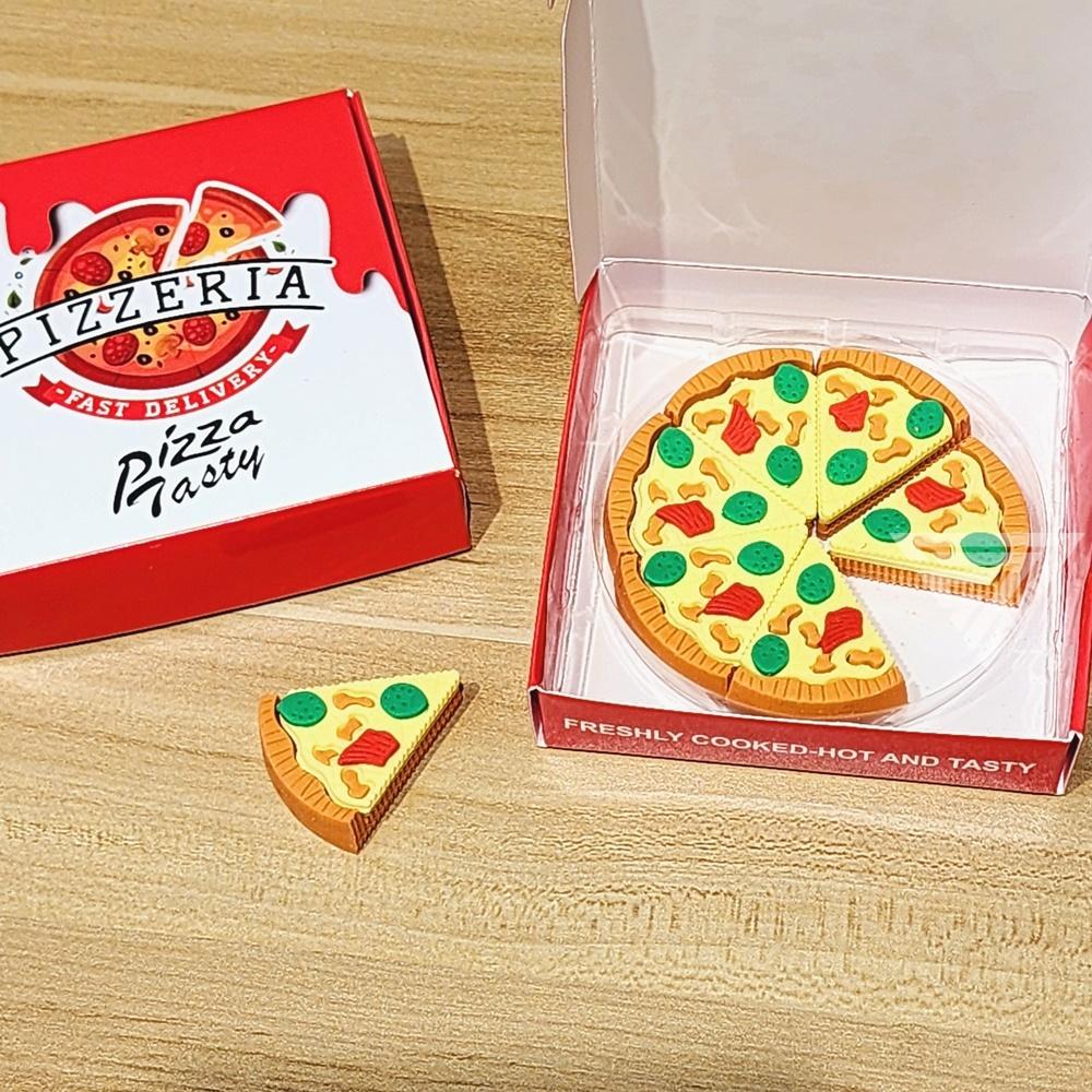 【台灣出貨】【仿真PIZZA造型橡皮擦】玩具橡皮擦 食物橡皮擦 仿真橡皮擦 創意橡皮擦 可愛橡皮擦 甜品橡皮擦 小橡皮擦-細節圖8