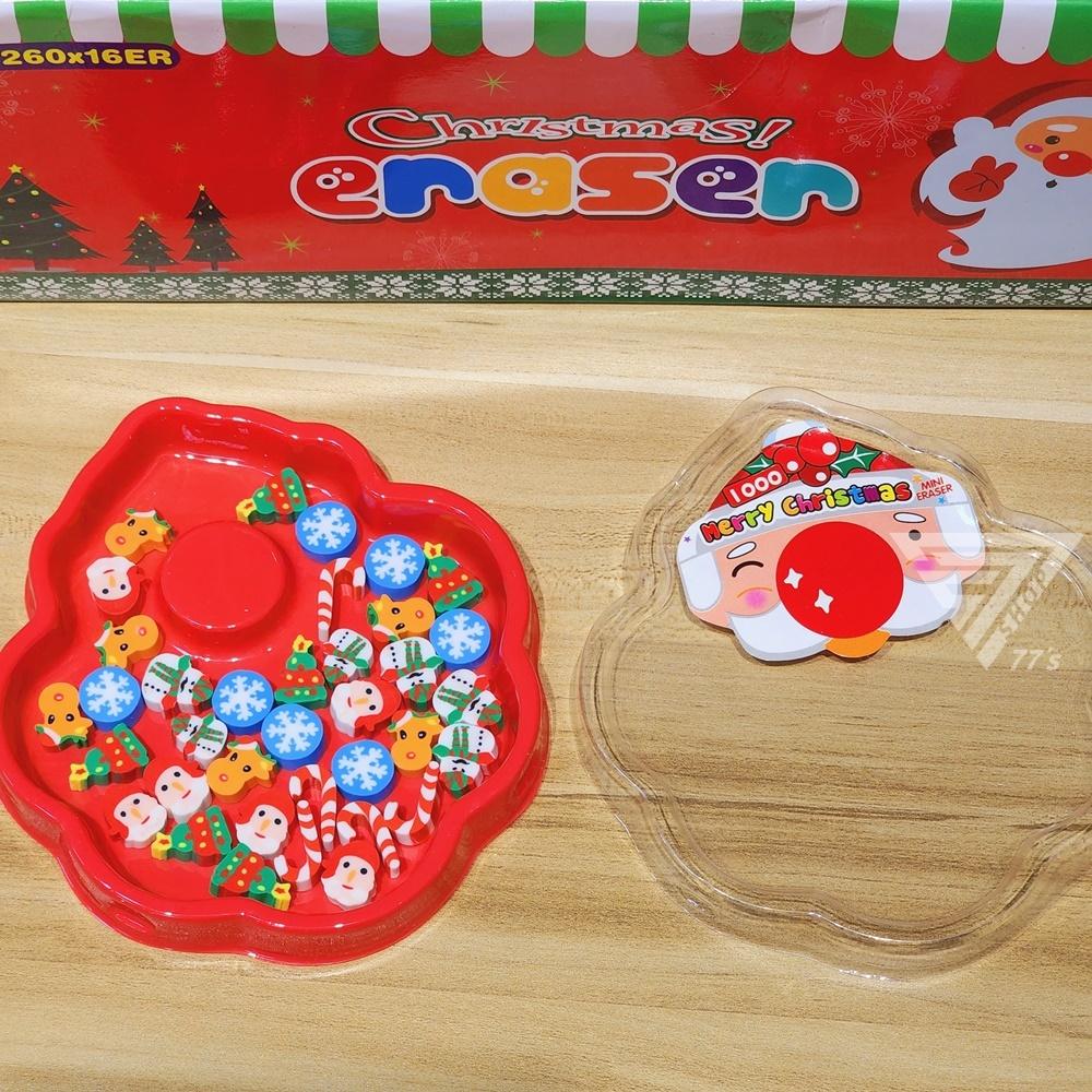 【台灣出貨】【聖誕小禮物 盒裝聖誕橡皮擦】聖誕造型橡皮擦 橡皮擦玩具 小橡皮擦 小禮物 禮品 文具 可愛橡皮擦 分享禮-細節圖4