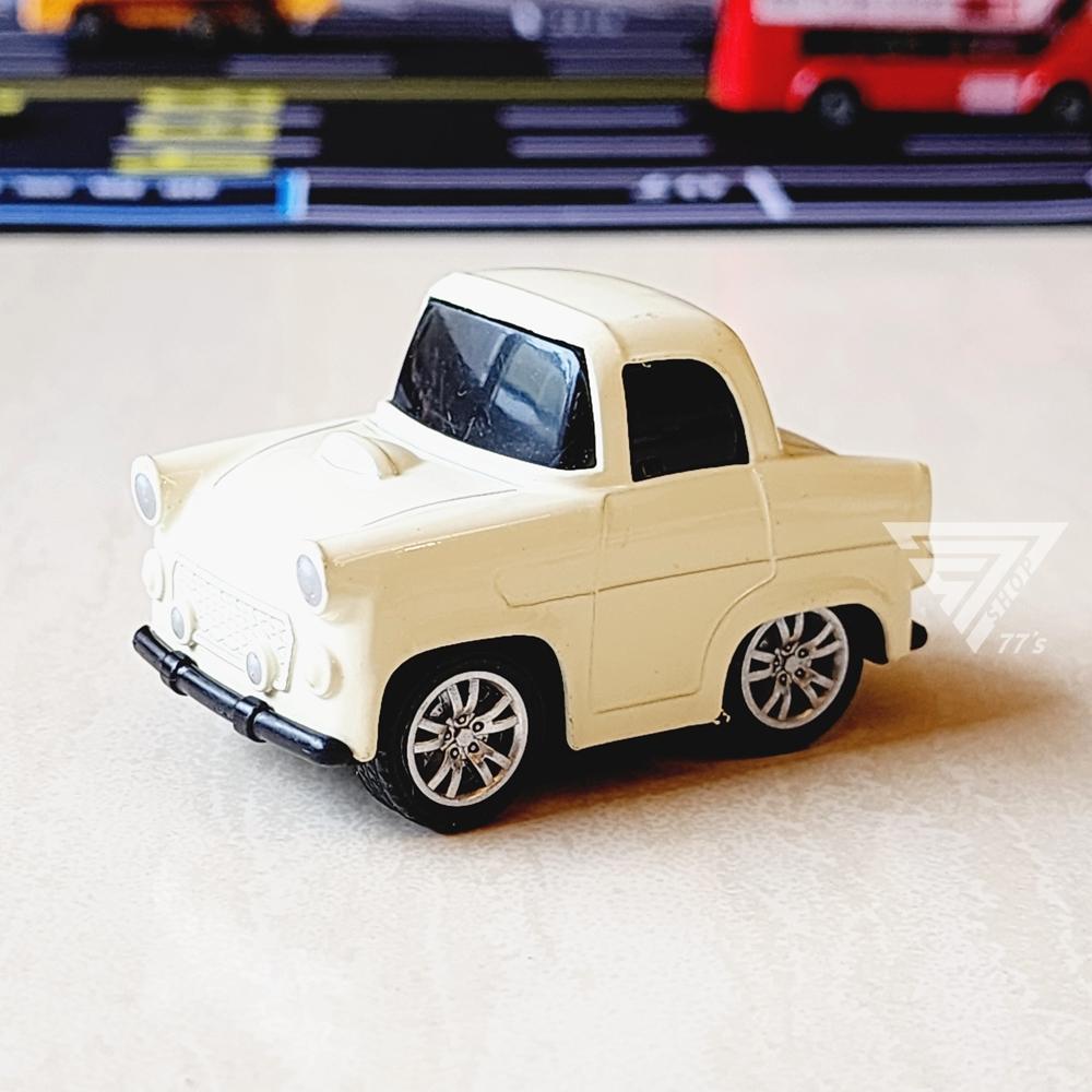 【台灣出貨】【8款Q版合金口袋迴力車】MINI玩具車 小汽車 Q版巴士 玩具車 玩具跑車模型 可愛迴力車 Q版跑車-細節圖7