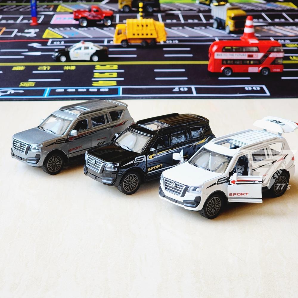 【出清特價】【4開門日產休旅車合金車/3色】模型玩具車 迴力吉普車 越野車玩具 合金小汽車 仿真模型車 玩具車 汽車玩具-細節圖2