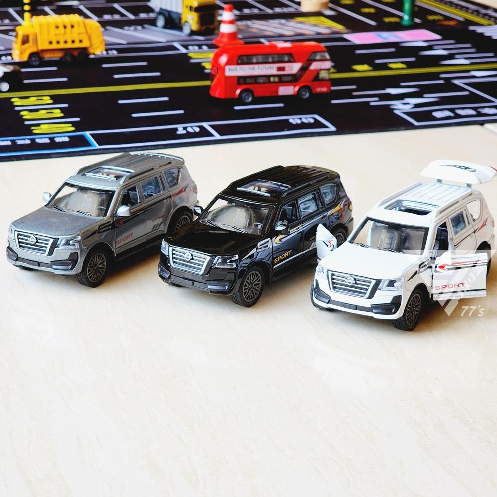 【出清特價】【4開門日產休旅車合金車/3色】模型玩具車 迴力吉普車 越野車玩具 合金小汽車 仿真模型車 玩具車 汽車玩具-細節圖4