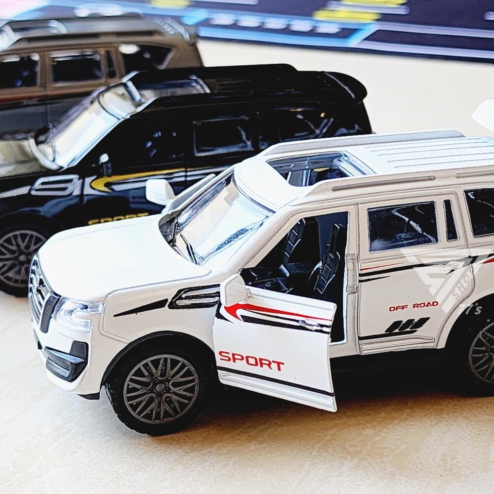 【出清特價】【4開門日產休旅車合金車/3色】模型玩具車 迴力吉普車 越野車玩具 合金小汽車 仿真模型車 玩具車 汽車玩具-細節圖7